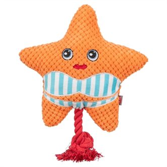 Peluche chien étoile de mer corde – photo 1