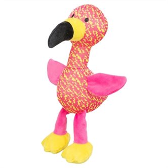 Peluche chien flamant rose – photo 2