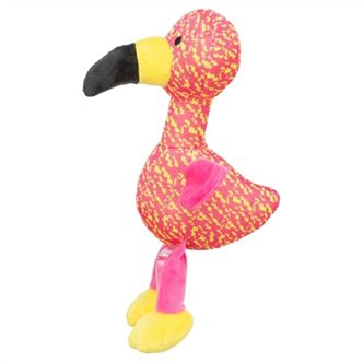 Peluche chien flamant rose – photo 3