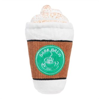 Peluche chien gobelet café – photo 1