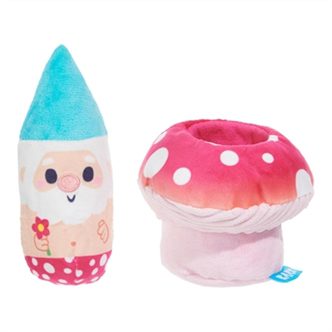Peluche chien lutin champignon – photo 1