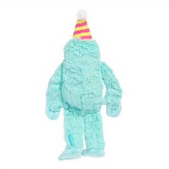 Peluche chien monstre bleu fête – photo 2