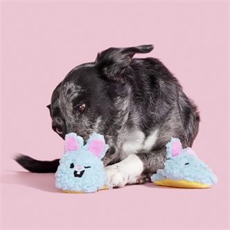 Peluche chien pantoufles – photo 3