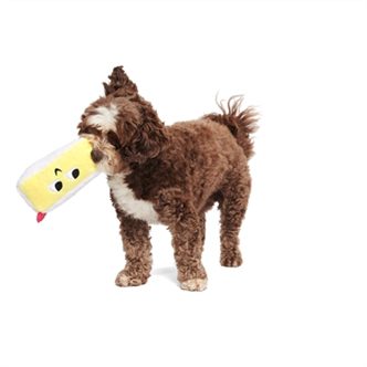 Peluche chien part de gâteau – photo 4
