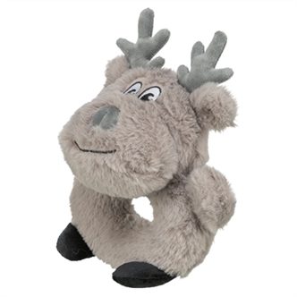 Peluche chien renne silencieux – photo 2
