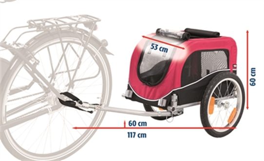 Remorque vélo petit chien – photo 2