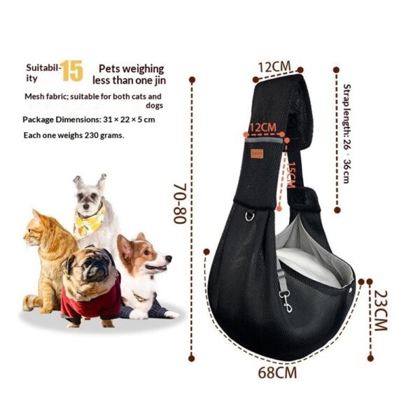 Sac pour porter chat – photo 5