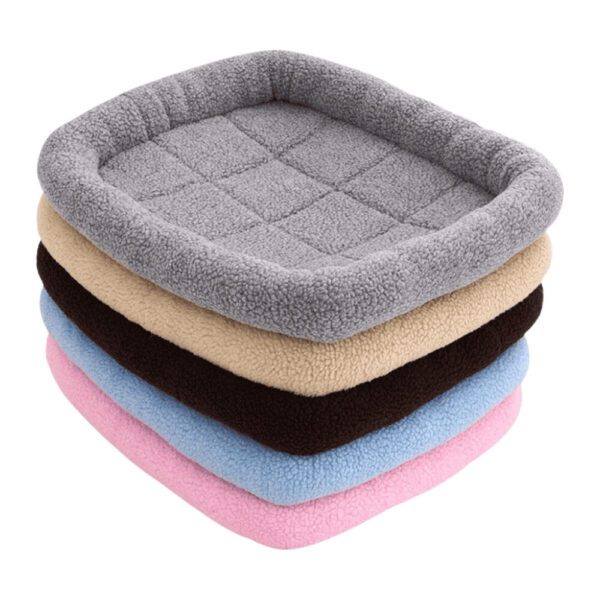 Tapis chien effet peau de mouton – photo 1