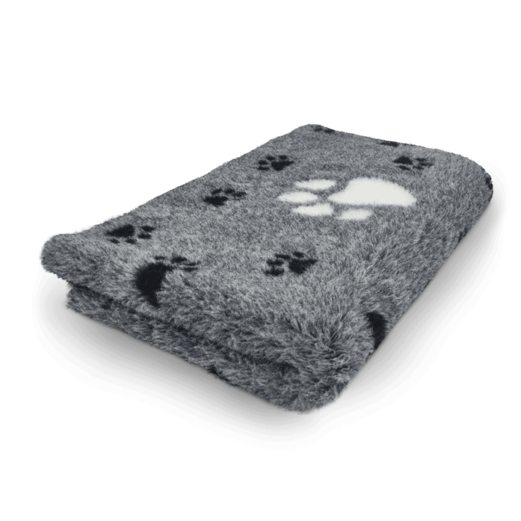 Tapis vetbed – Gris et blanc