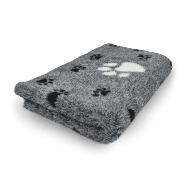 Tapis vetbed – Gris et blanc