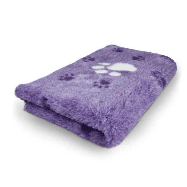 Tapis vetbed – Violet et blanc