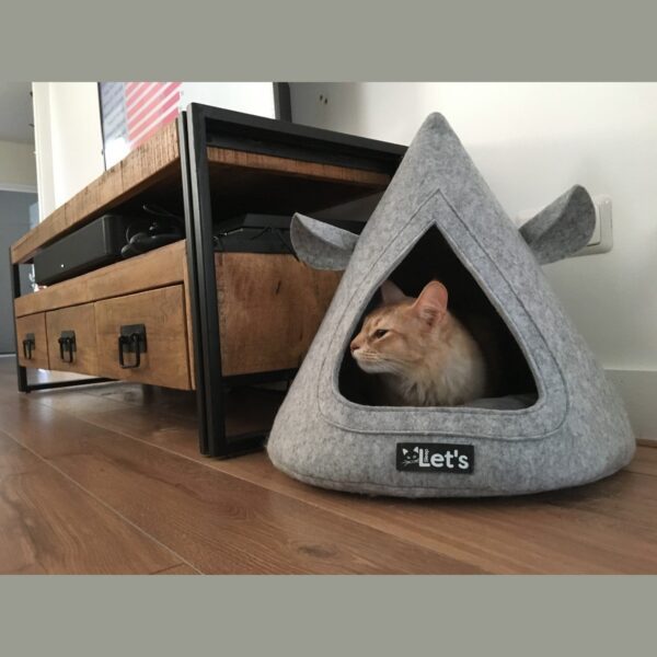 Tipi Let's Sleep Pet Cave pour chat – photo 4