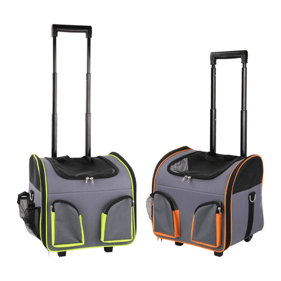 Valise à roulettes petit chien – photo 1