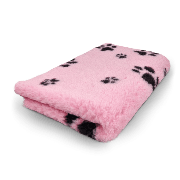 Vet bed – Rose, pattes noires