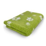 Vet bed – Vert citron, pattes blanches
