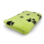Vet bed – Vert citron, pattes noires