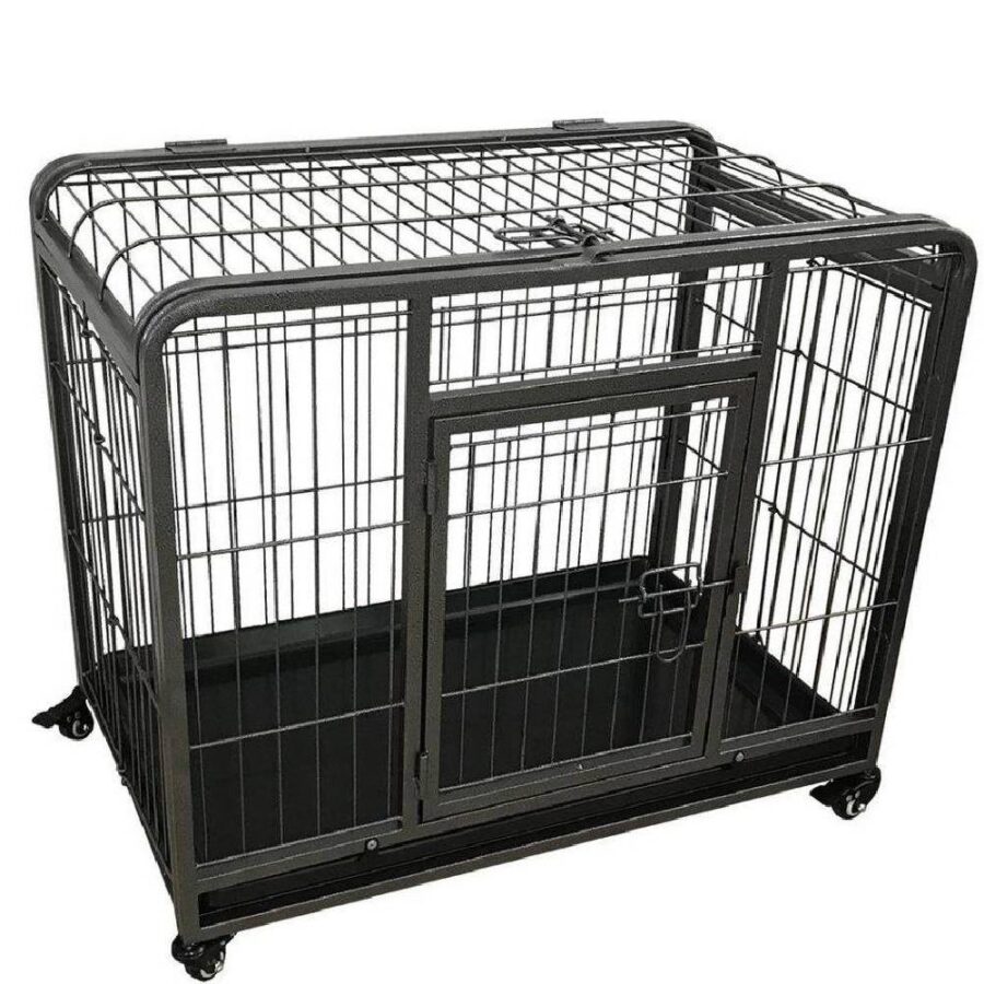 Cage En Métal Pliable Pour Chien L