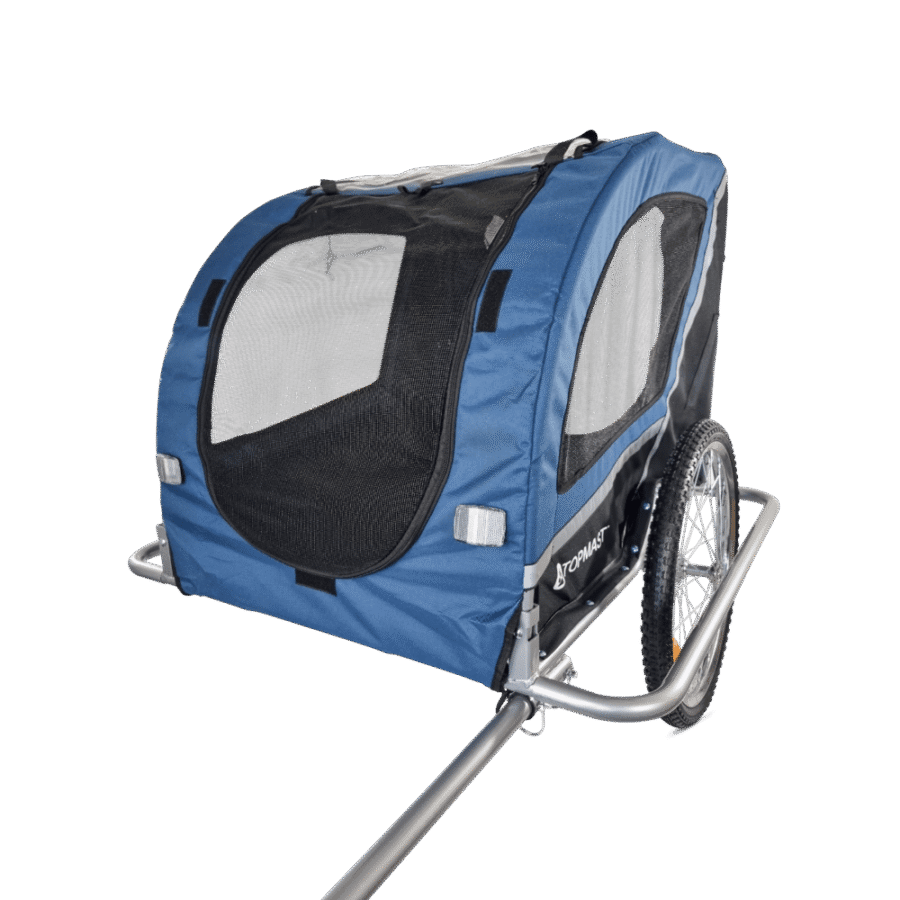Charette vélo chien roues extra larges