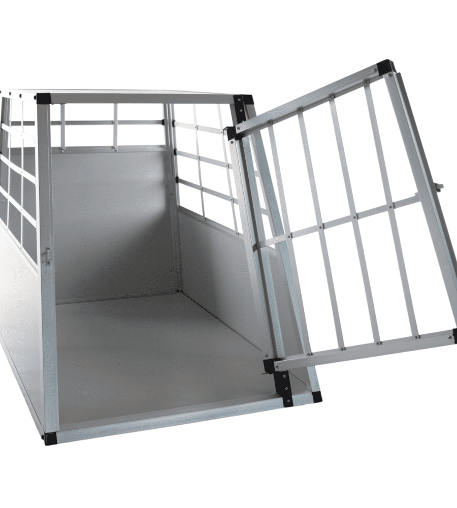 cage transport trapeze alu chien
