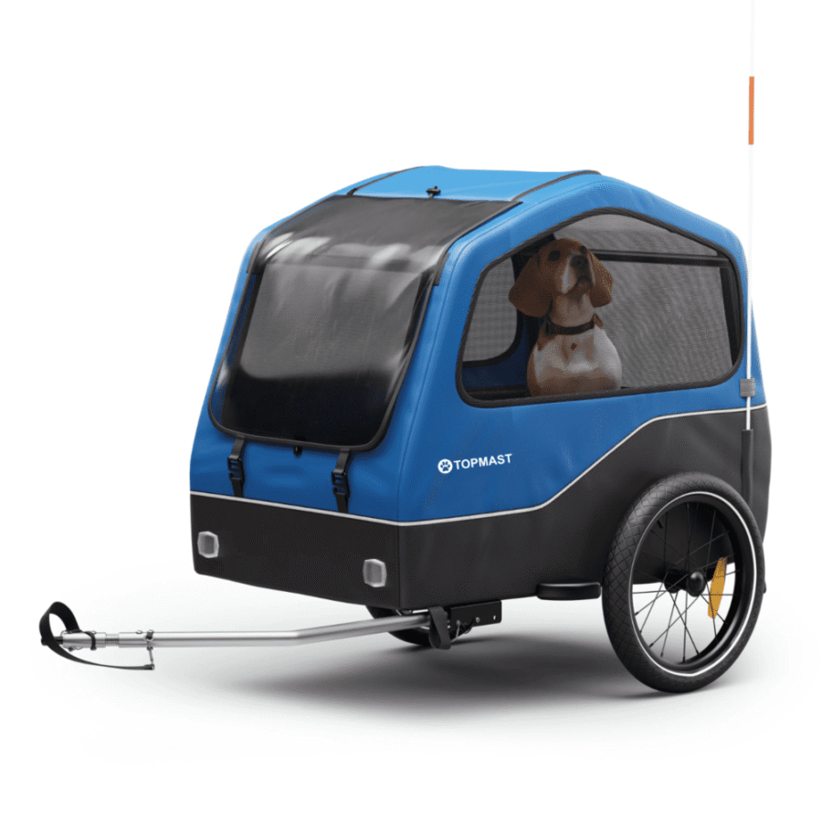 Remorque vélo chien grande taille 334 litres