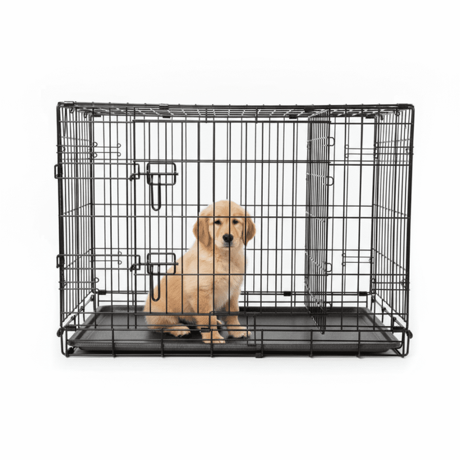 Cage croissance chiot système ajustable sans plomb