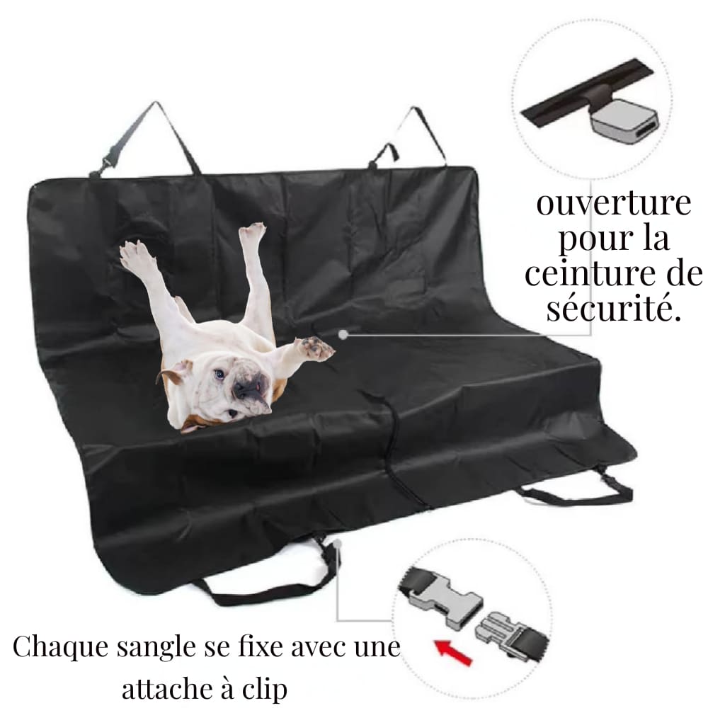 Protection voiture chien hamac banquette sécurisé