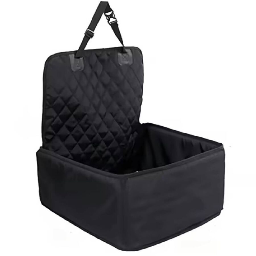 Siège auto chien réversible – panier surélevé, Oxford 600D imperméable