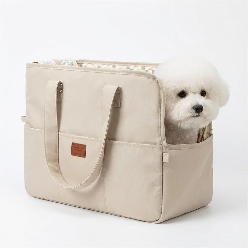 Sac transport chien bandoulière réglable portage main épaule croisé confort