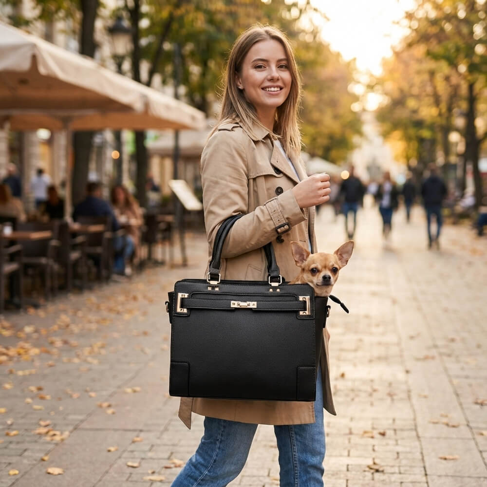 Sac de Transport Cuir PU Élégant dans la rue