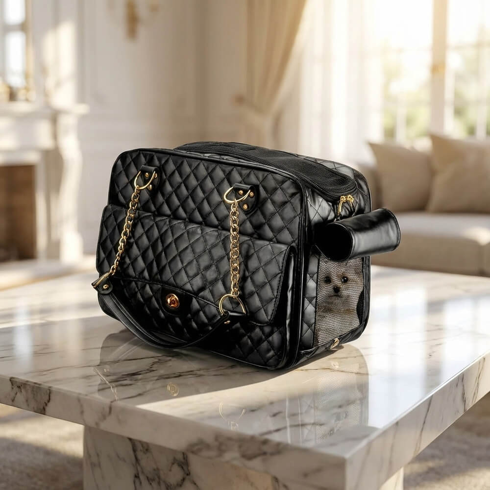 Sac chien design élégant charmant mode intemporel toutes tenues assorti