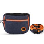 Sacoche à friandises chien Oxford – Forme en U, anneau D pour ceinture