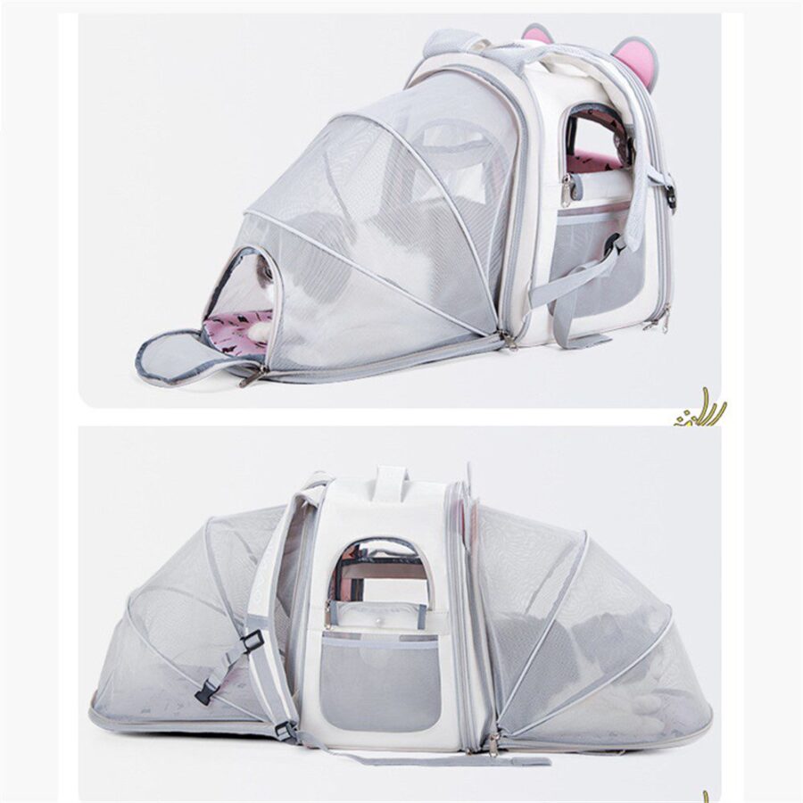 Sac à Dos Chat Extensible BAOSIMAO - Transport Confortable