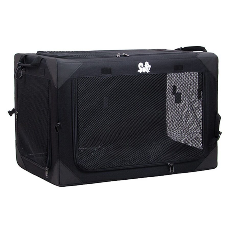 Cage en tissu pour chien 81x59x59 cm – Oxford 600D, jusqu’à 30 kg