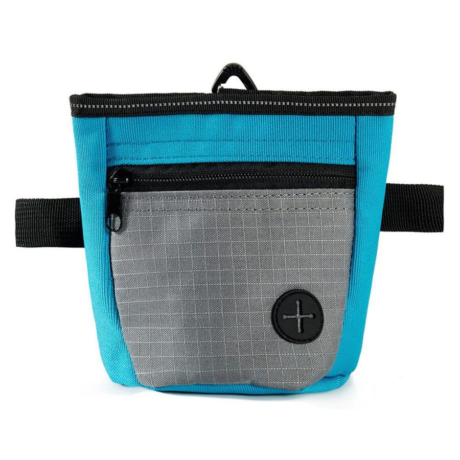 Sac friandise magnétique chien – Oxford 600D, ouverture d'une main