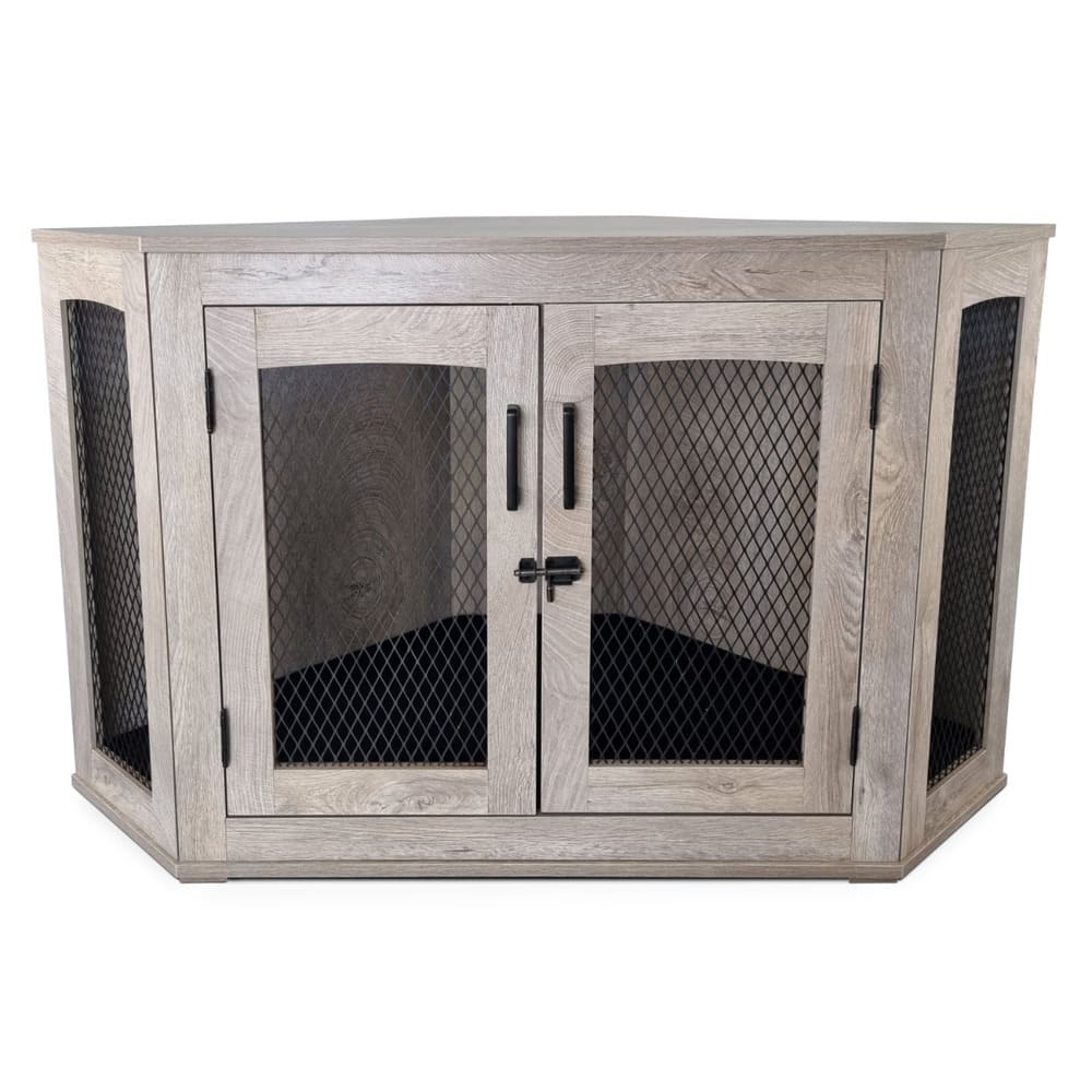 Cage D’Angle Pour Chien de face