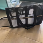 Sac Transport Chien Chat Mesh Respirant Taille L Rouge - Oxford 600D photo review