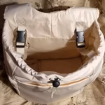 Sac Transport Ventral Chien Chat - Porte Bébé Animaux Randonnée Bleu photo review