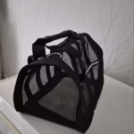 Sac Transport Chat Oxford 600D Respirant Pliable Taille S Gris photo review