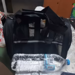 Sac Transport Chat Oxford 600D Respirant Pliable Taille S Gris photo review