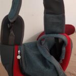Sac Transport Ventral Pet Sling - Mains Libres Rouge Taille S photo review