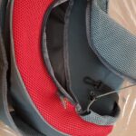 Sac Transport Ventral Pet Sling - Mains Libres Rouge Taille S photo review