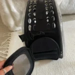 Sac Transport Chat Transparent Respirant Bandoulière - Vert S photo review