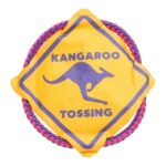 Frisbee chien kangourou corde – photo 1