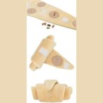 Jouet croissant friandises chien – photo 3