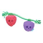 Peluche chien fraise – photo 1