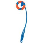 Lot balle Hol-ee Roller bleue et lanceur RingChaser pour chien – photo 3