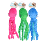 Lot jouet épouvantail Indy Fields et peluche pieuvre Pawise pour chien – photo 3