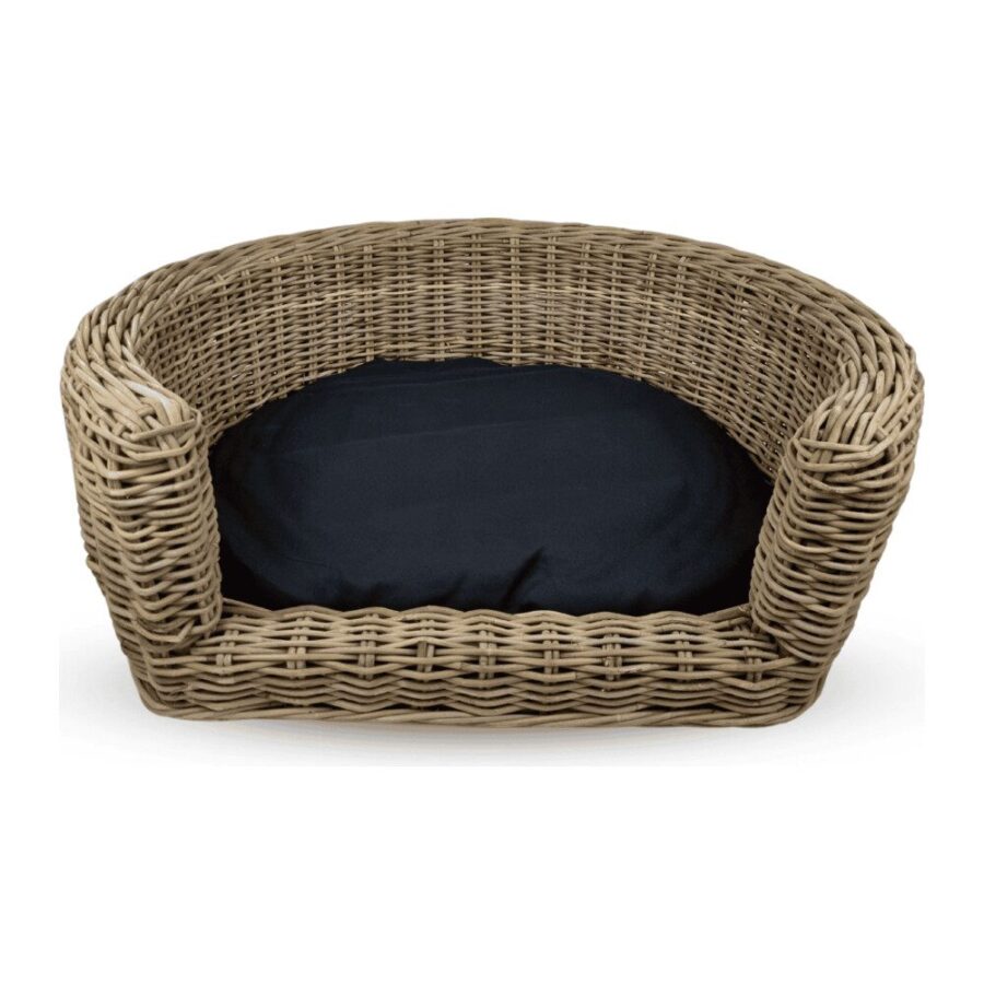 Panier rotin chien – photo 1