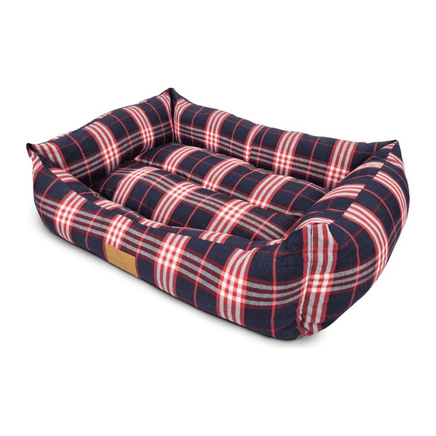 Panier chien tartan – photo 1
