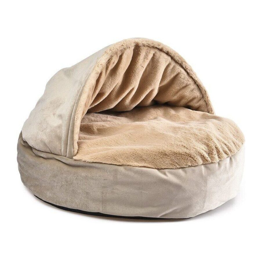 Panier rond fleece pour chien – photo 1